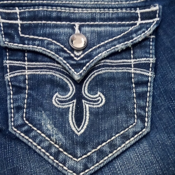 Rock Revival Women's 26 Skinny Noelle Embellished Embroidered NWOT - Picture 7 of 13